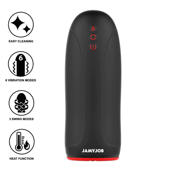Jamyjob Swing-R heat effect, swing tech and vibration masturbation