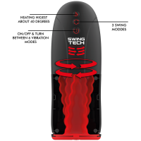 Jamyjob Swing-R heat effect, swing tech and vibration masturbation