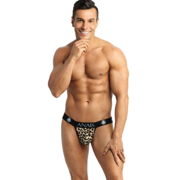 ANAIS Men Mercury Rio open jockstrap with animal print S