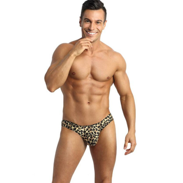 ANAIS Men Mercury thong with animal print S