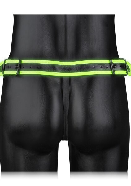 Striped Jockstrap Glow in the Dark S/M