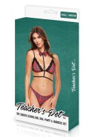 Teachers Pet 3 Pc Baddie Schoolgirl Set, S/M