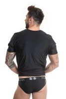 ANAIS Men Petrol T-Shirt schwarz S - XL
