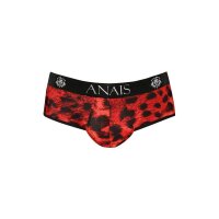 ANAIS Men Savage jock briefs with animal print red, black S