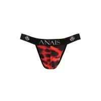 ANAIS Men Savage Rio jockstrap with animal print red, black S