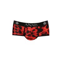 ANAIS Men Savage shorts with animal print red, black S