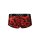 ANAIS Men Savage shorts with animal print red, black S