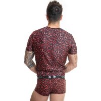 ANAIS Men Tribal T-Shirt mit Animalprint S - XL