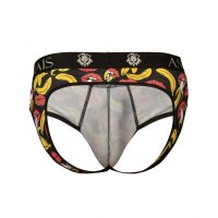 ANIAS Men jock briefs with banana print S