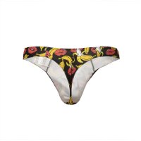 ANIAS Men thong with banana print S