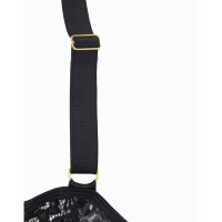 Subblime Korsett mit Gürtel schwarz S/M - L/XL