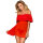 Subblime kurzes Kleid mit String rot S/M - L/XL