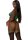 Forplay Blooming Beauty lingerie set bustier and suspender string green S