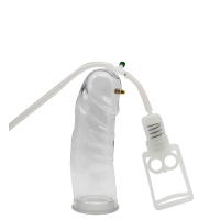 Fröhle PP023 Anatomische Penispumpe XXL Professional, glasklar