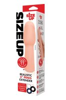 Size Up Extra Realistic Penis Entender Flesh