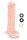 Size Up Silicone Realistic Penis Extender With Ball Loop Flesh