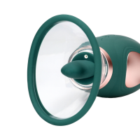 Shots Enhance - Rechargeable Vulva and Breast Pump - Forest Green