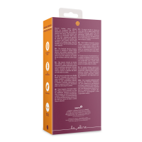 Loveline Bendable Vibrating Strapless Strap-on - Merlot Grape