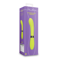Loveline Silicone G-Spot Vibrator - Lime Passion