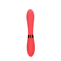 Loveline Silicone Smooth Vibrator - Salsa
