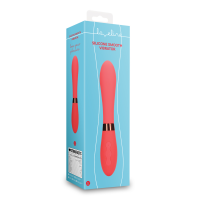 Loveline Silicone Smooth Vibrator - Salsa