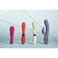 Loveline Silicone Smooth Vibrator - Salsa
