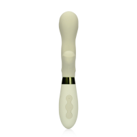 Loveline Silicone Rabbit Vibrator - Misty Green