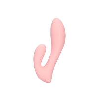 Loveline Ultra Soft Silicone G-Spot Vibrator - Cherry Chiffon