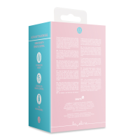 Loveline Ultra Soft Silicone Egg Vibrator with Remote Control - Pink Arabesque