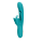 Loveline Flapping G-Spot Butterfly Vibrator - Peacock Blue