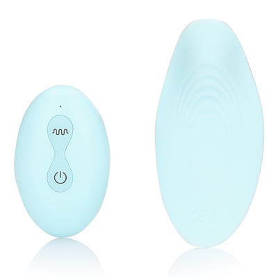 Loveline Panty Vibrator with Remote Control - Arctic Blue