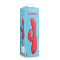 Loveline Swinging Rabbit G-Spot Vibrator - Brighto Red
