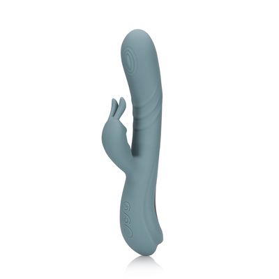 Loveline Fingering Motion Rabbit Vibrator - Weathervane Grey