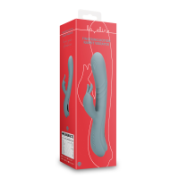 Loveline Fingering Motion Rabbit Vibrator - Weathervane Grey