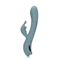 Loveline Fingering Motion Rabbit Vibrator - Weathervane Grey