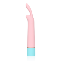 Loveline Mini Rabbit Vibrator with USB Charger - Arctic Blue