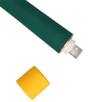 Loveline Glatter Mini-Vibrator mit USB-Ladegerät - Ancient Sea