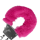 Furry Metal Hand Cuffs Pink