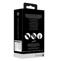 Shots - Ouch! Ganzkörper Bondage Gürtel Schwarz