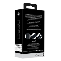 Shots - Ouch! Verstellbare Hand- und Fußfesseln - Schwarz