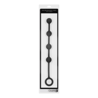 Shots - Ouch! Silicone Anal Balls - Small - Black