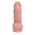 RealRock Extra Thick Straight with Balls 8 / 20,3 cm Flesh