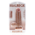 RealRock Extra Thick Straight with Balls 9 / 23 cm Tan