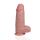 RealRock Extra Thick Straight with Balls 10 / 25,4 cm Flesh
