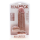 RealRock Extra Thick Straight with Balls 10 / 25,4 cm Tan