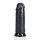 RealRock Extra Thick Straight without Balls 8 / 20,3 cm Black