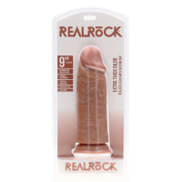 RealRock Extra Thick Straight without Balls 9 / 23 cm Tan