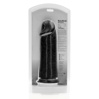 RealRock Extra Thick Straight without Balls 10 / 25,4 cm Black