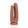 RealRock Double Trouble Dildo 5/6 - 12,7/15,2 cm - Tan