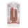 RealRock Double Trouble Dildo 5/6 - 12,7/15,2 cm - Tan
